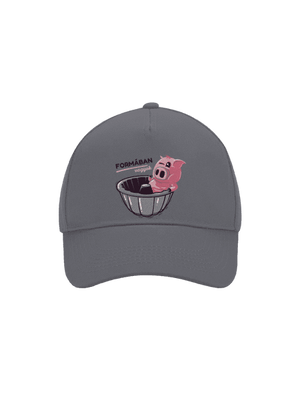 Formában baseballsapka Graphite grey