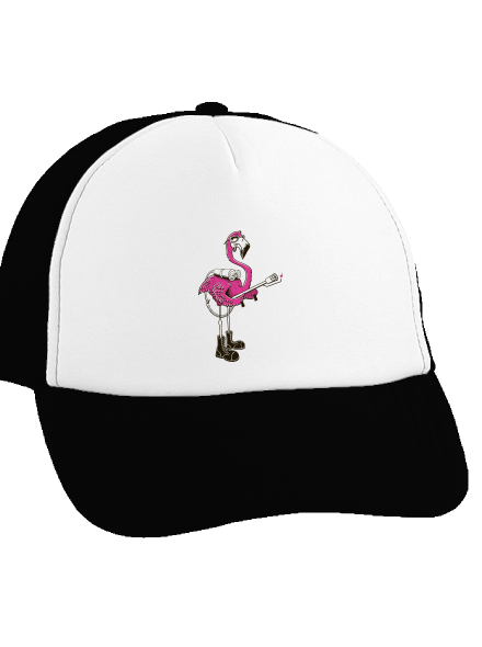 Lángszóró teherautós sapka Black cap