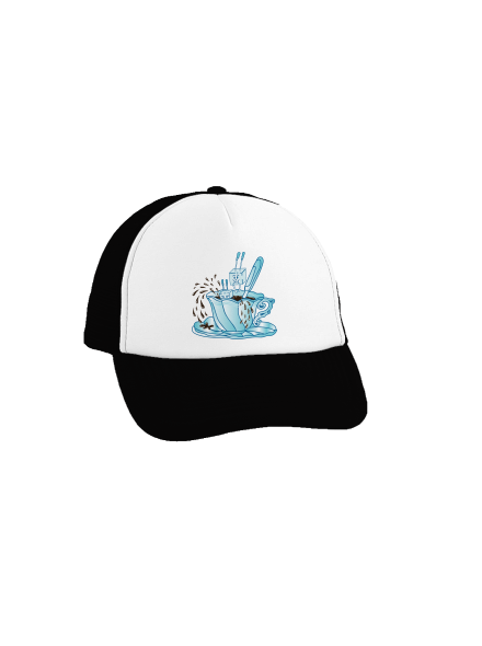 Cukorfüggő teherautós sapka Black cap