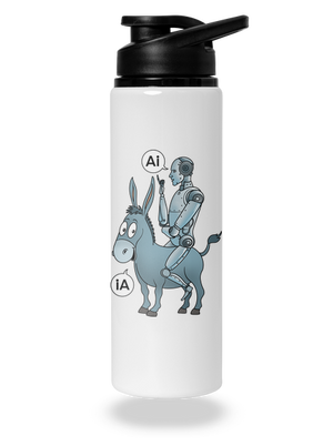 Szamár és AI kulacs White