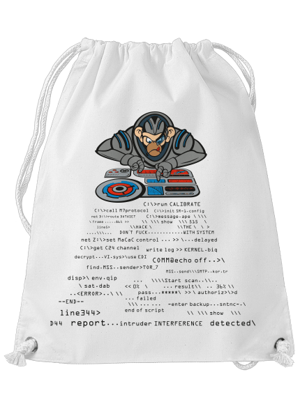 Coder ape hátizsák White