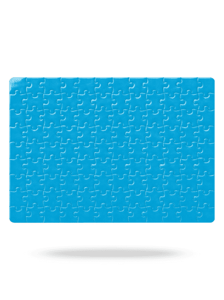 Nyomtatás nélkül kirakós White