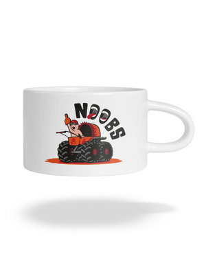 Monster stroller macaron bögre White