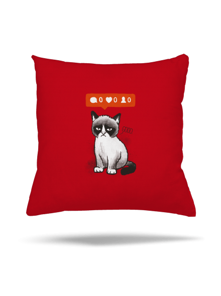 Grumpy párna Red