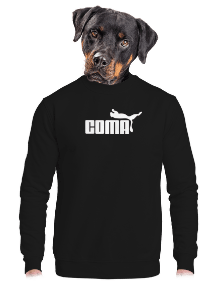 Coma unisex crewneck Black