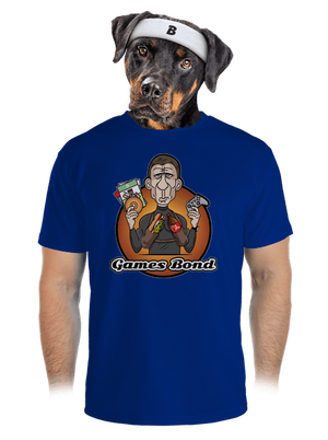 Games Bond férfi sportpóló Royal Blue Mal