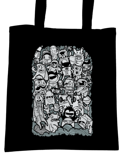  táska Black