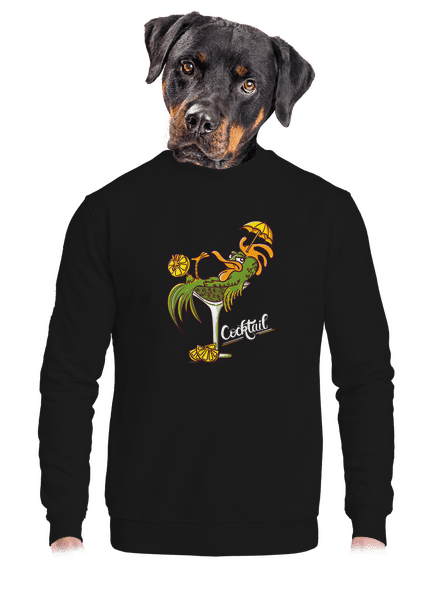 Cocktail unisex crewneck Black