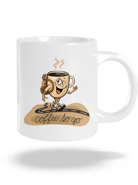 Coffee to go nagy bögre White