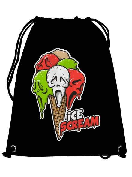 Ice Scream hátizsák Black