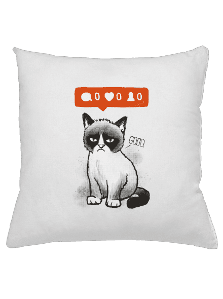Grumpy párna White