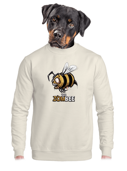 ZomBee - sárga unisex crewneck Off White