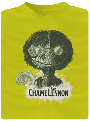  ChameLennon gyerek sport póló Neon Yellow