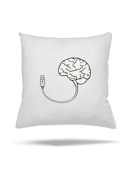 USB agy párna White