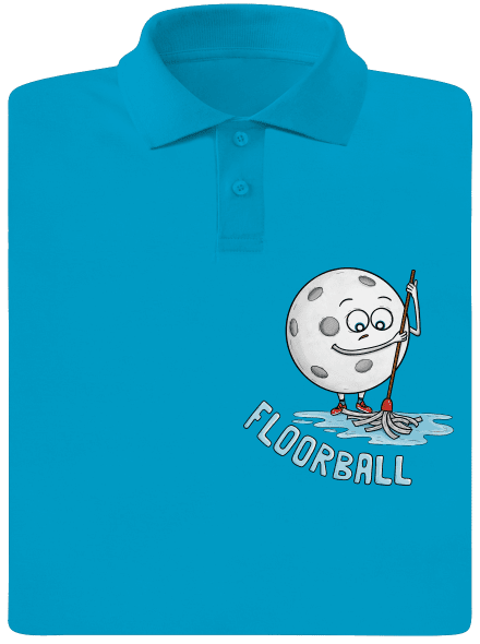 Floorball férfi pólóingek Blue Atol