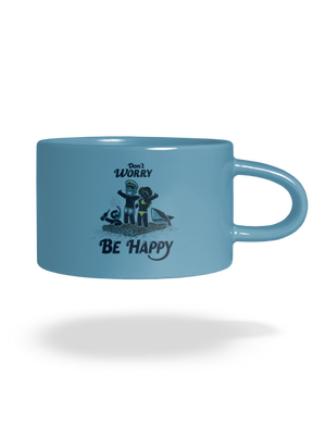 Don't worry macaron bögre Blue Macaron