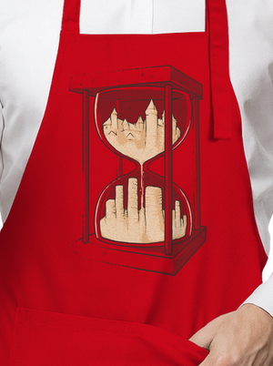 Homokóra kötény Red