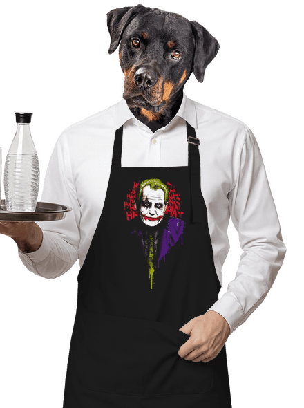 Zeman Joker kötény Black