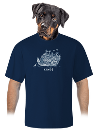 unisex túlméretezett póló