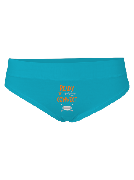 USB csatlakozás női bugyik Turquoise