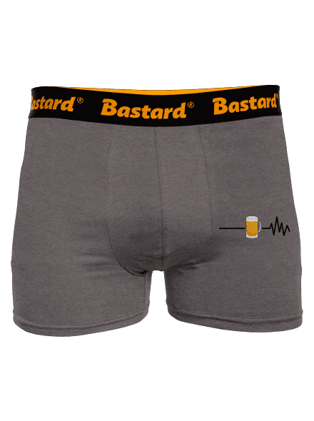 Beer help boxeralsó Gray Melange