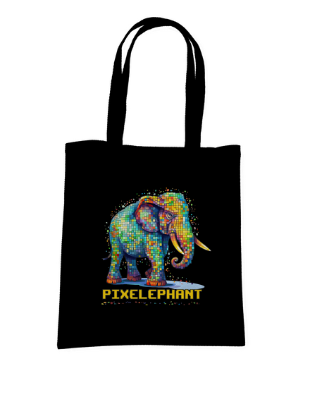 Pixelephant táska Black