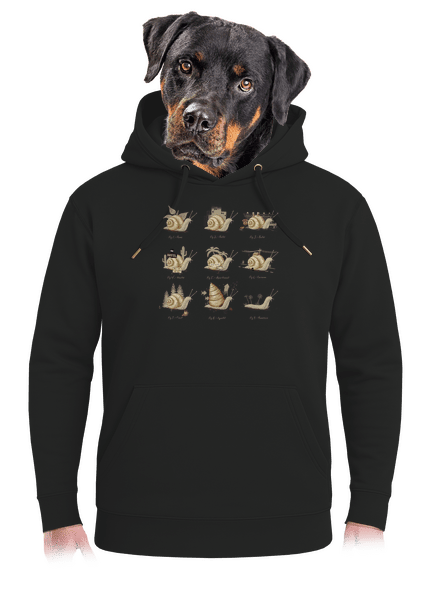 Édes otthon unisex prémium pulóver Dark Black