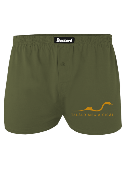Találd meg a cicát férfi alsó nadrág Khaki