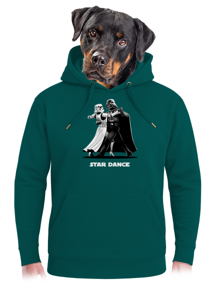 Star dance unisex prémium pulóver Emerald Green