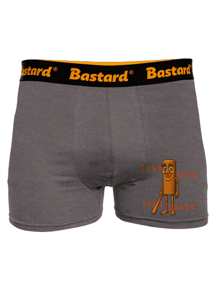 Tung Tung Tung Sahur – Italian Brainrot boxeralsó Gray Melange