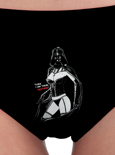Mrs. Vader női bugyik Black