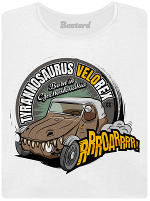Tyrannosaurus Velorex prémium női póló White