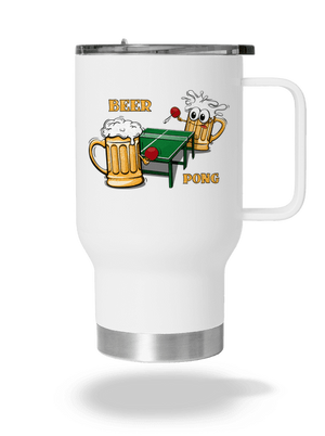Beer pong termosz bögre White