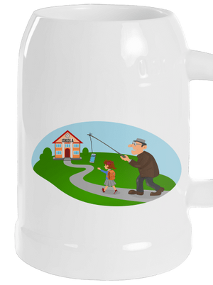 Vissza az iskolába söröskorsó White