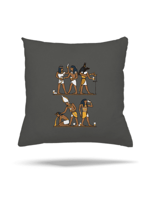 Egyiptomi parti párna Gray Pol