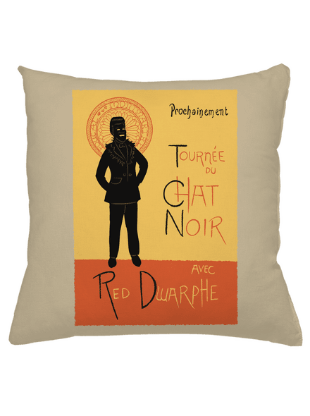 Le Chat Noir párna Beige