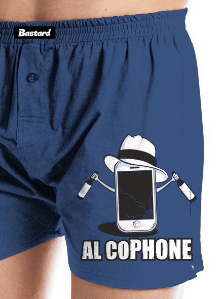 Al Cophone férfi alsó nadrág Blue