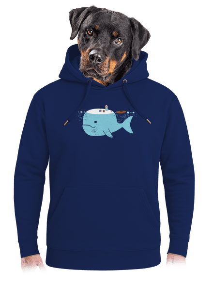  unisex prémium pulóver Navy
