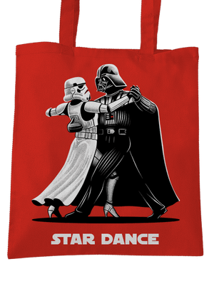 Star dance táska Bright Red