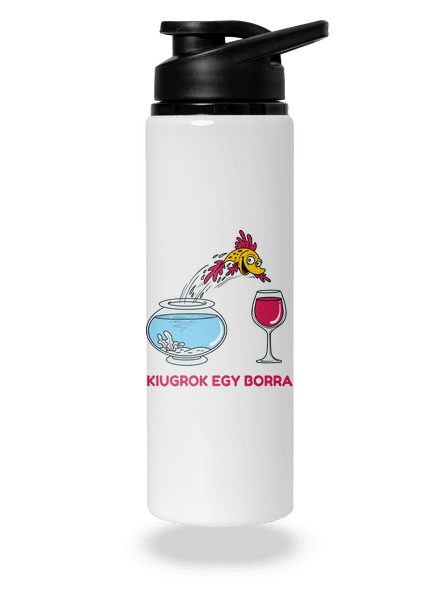 Kiugrok egy borra kulacs White