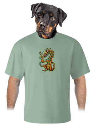 unisex túlméretezett póló