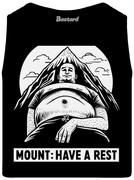 Mount have a rest férfi trikó Black