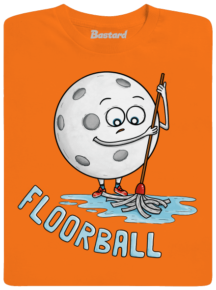 Floorball gyerek póló Orange