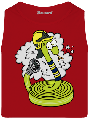 Tömlőt férfi trikó Red