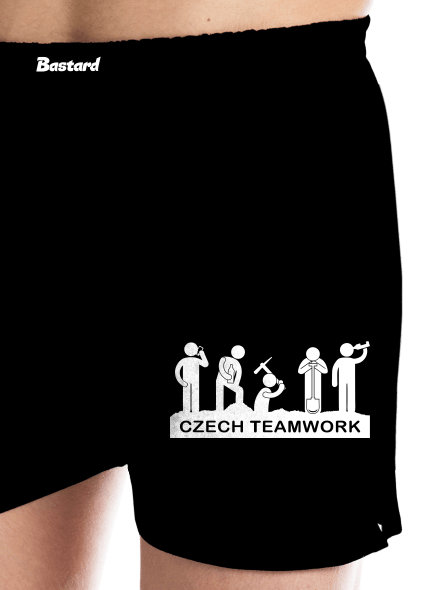 Czech Teamwork férfi alsó nadrág Black
