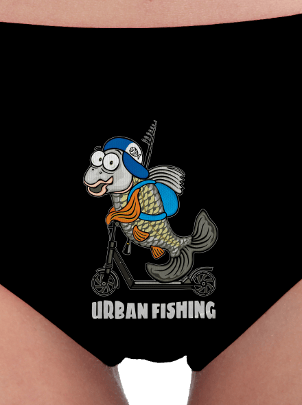 Urban fishing női bugyik Black