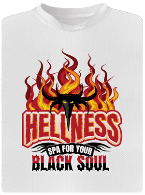 Hellness férfi sportpóló White