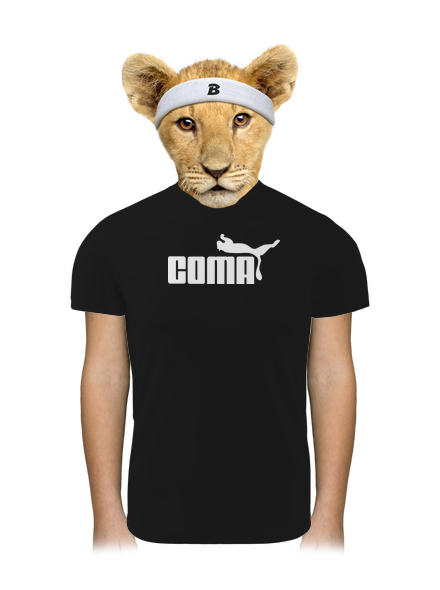 Coma gyerek sport póló Black