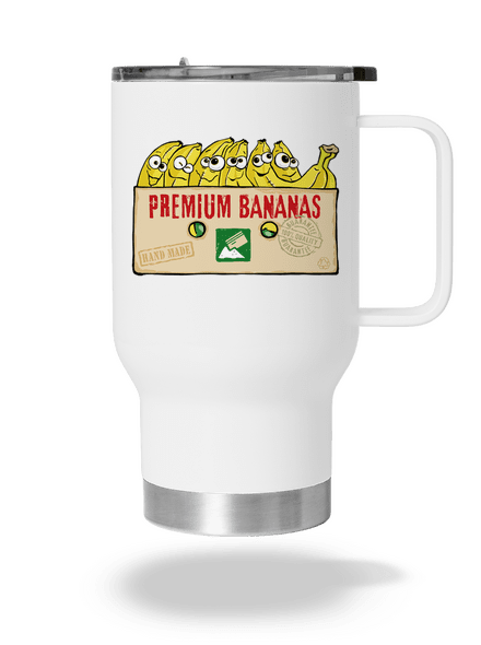 Premium Bananas termosz bögre White