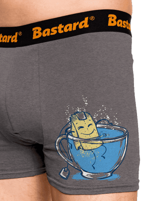 Lazítás boxeralsó Gray Melange